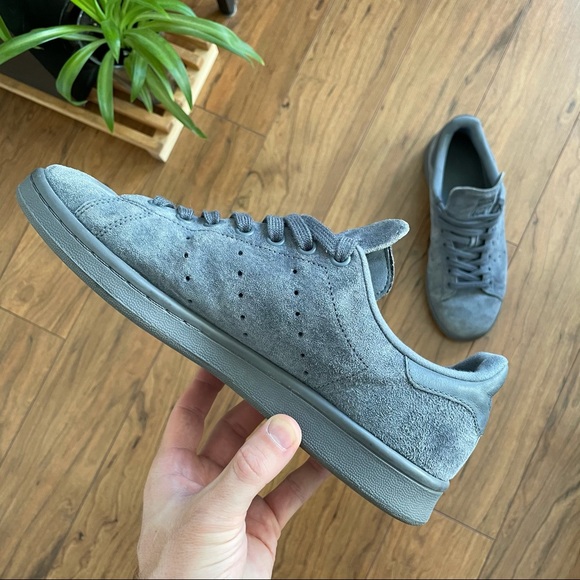 🔹 Adidas Stan Smith blue-grey suede sneaker - Picture 2 of 10